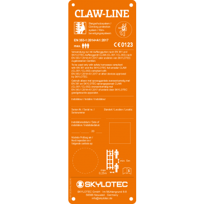CLAW Line Label | Skylotec | +75 års erfaring